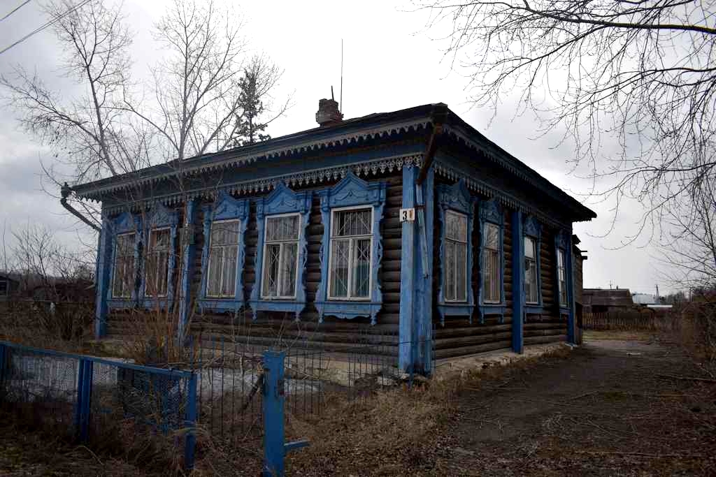 Дом в Селе Поломошном на улице Советской включён в программу Дом за рубль. Фото Управление по охране ОКН Кузбасса
