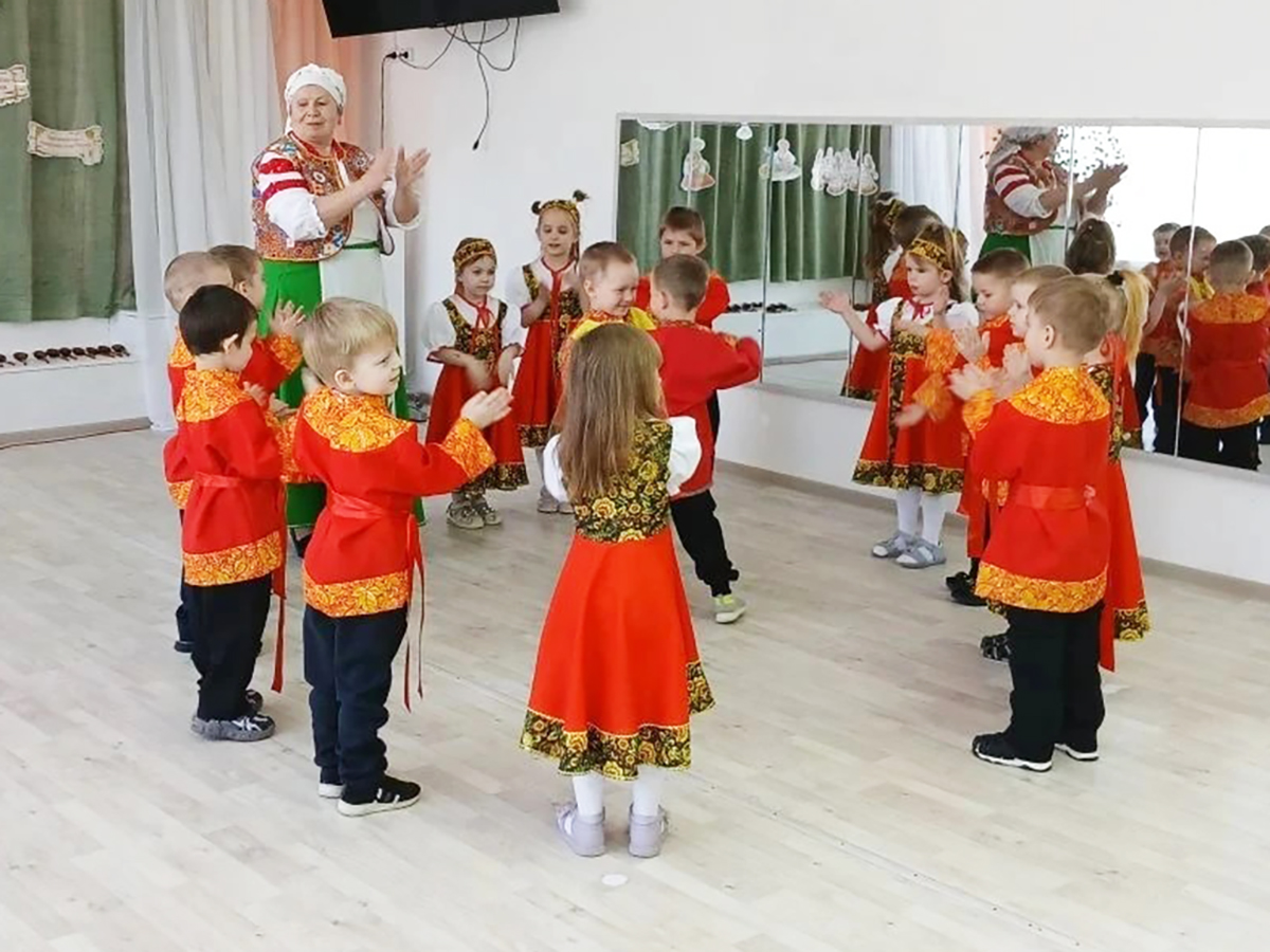 Праздник «Русская берёзка» прошёл в детском саду