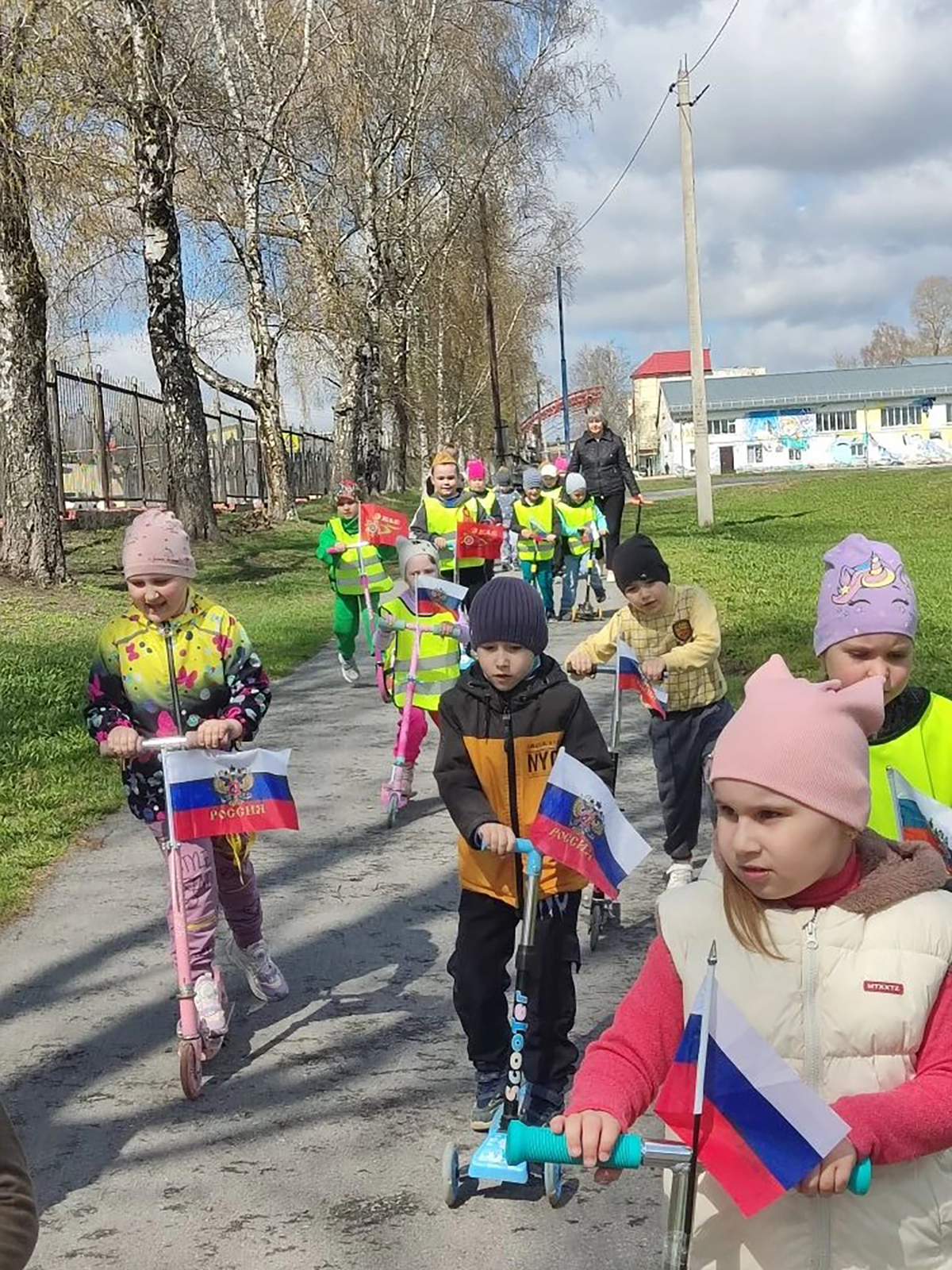 Детсадовцы приняли участие в пробеге памяти